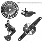Grupo SRAM Eagle 90 T-Type 12 vel, (Biela 165mm, Hoja 32t,10-52t Cassette, Cambio, Cadena)