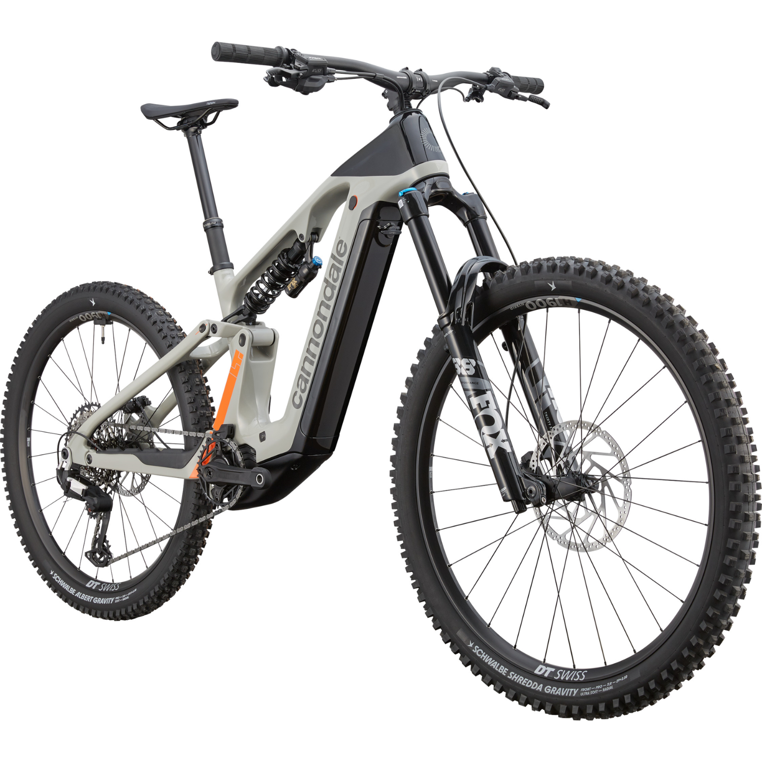 Bic. 27.5-29 Cannondale Moterra Carbon LT 1 Gen 5 Gris-Negro-Naranja TSK - copia Bicicleta 27.5/29 Cannondale Moterra Carbon LT 1 Gen 5 - Imagen 1